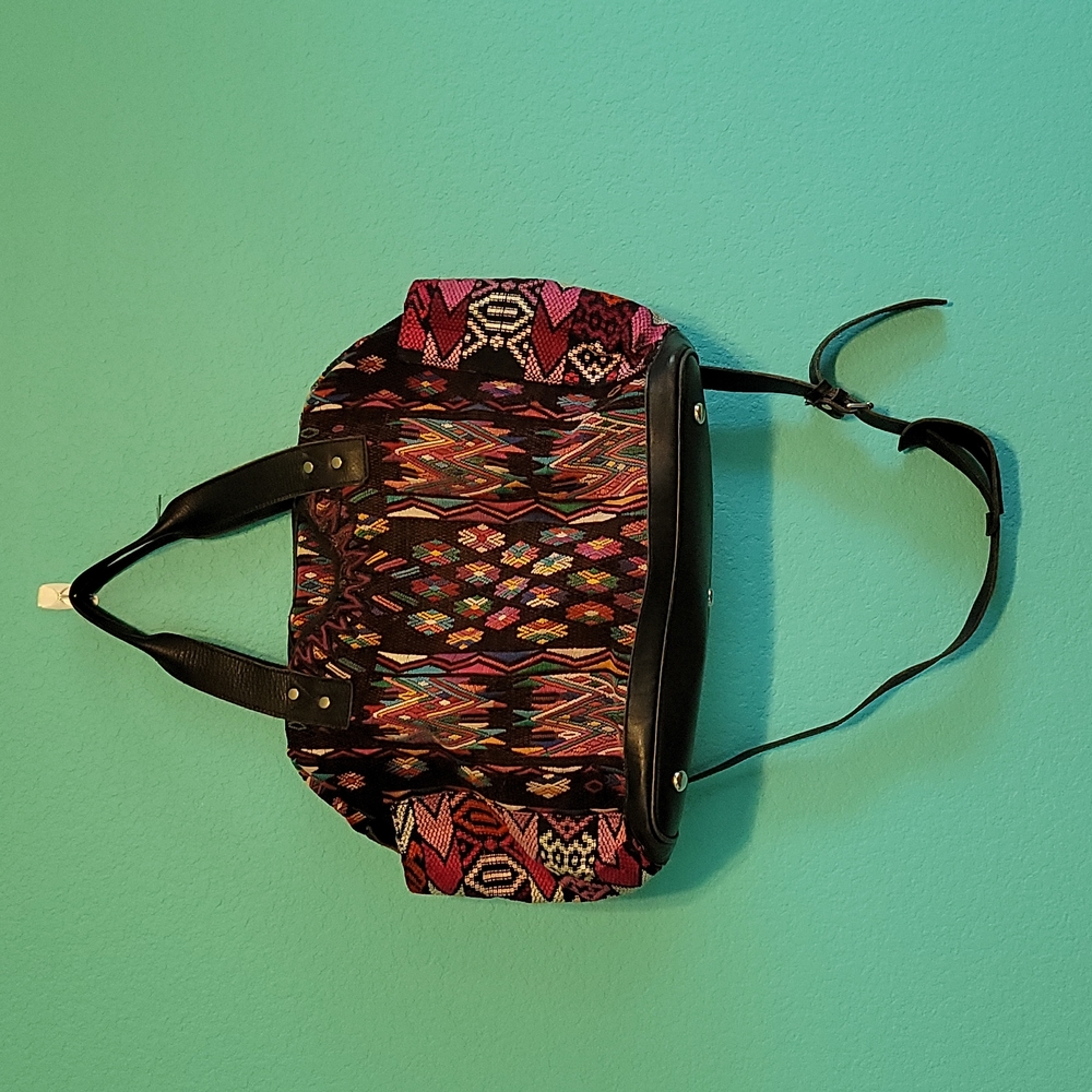 Nena and Co Handmade Mayan Full size bag purse EUC